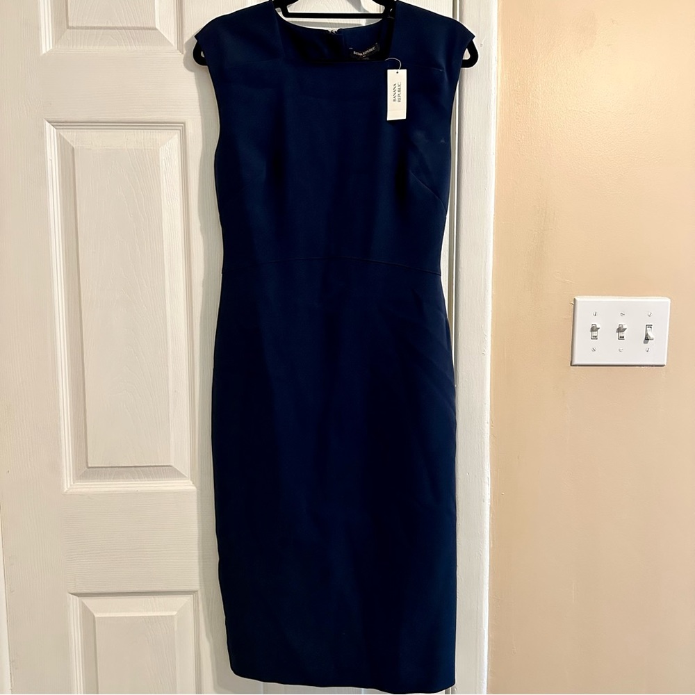 Banana Republic Navy Blue Dress